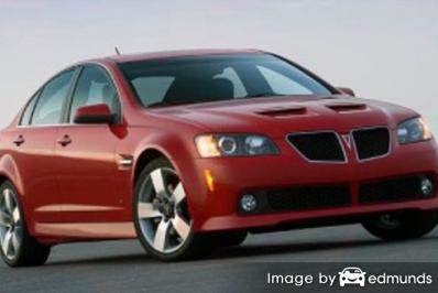 Insurance rates Pontiac G8 in Colorado Springs